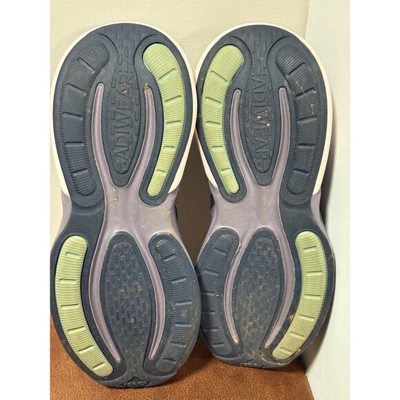 ADIDAS WOMEN'S ALPHABOUNCE SNEAKERS SIZE 8.5 PURPLE CLOUDFOAM RUNNING SPORT - Picture 8 of 12